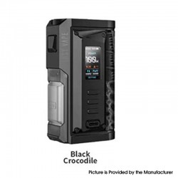 [Ships from Bonded Warehouse] Authentic LostVape Centaurus Quest 100W BF Box Mod - Black Crocodile, 5~100W, 9.5ml