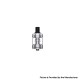 Authentic Vapefly Nicolas II MTL Tank Atomizer - Silver, G Version, 2.0ml, 0.8ohm / 1.2ohm, 22.2mm Diameter