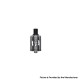 Authentic Vapefly Nicolas II MTL Tank Atomizer - Gun Metal, S Version,, 2.0ml, 0.8ohm / 1.2ohm, 22.2mm Diameter