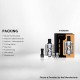 Authentic Vapefly Nicolas II MTL Tank Atomizer - Gun Metal, S Version,, 2.0ml, 0.8ohm / 1.2ohm, 22.2mm Diameter