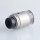 Authentic Vandy Vape Pyro V4 IV RDTA Rebuildable Dripping Tank Vape Atomizer - Frosted Grey, 5ml, SS + Glass, 25.5mm Diameter