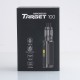 Authentic Vaporesso Target 100 VW Vape Box Mod Kit with iTANK - Carbon Black, VW 5~100W, 1 x 18650 / 21700, 5ml, 0.2ohm / 0.4ohm