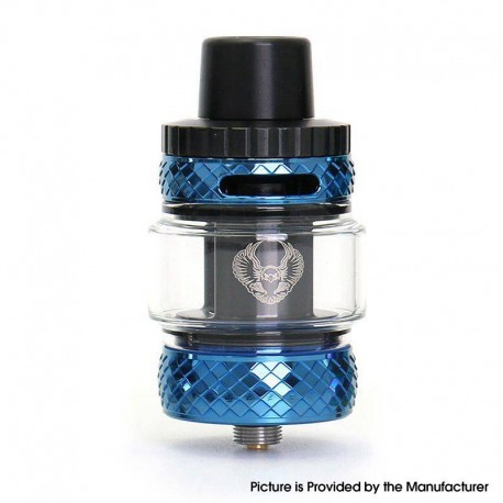 [Ships from Bonded Warehouse] Authentic HorizonTech Sakerz Master Sub Ohm Tank - Blue, 5ml / 3.5ml, 0.16ohm / 0.4ohm, 30mm