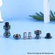 [Ships from Bonded Warehouse] Authentic HorizonTech Sakerz Master Sub Ohm Tank - Blue, 5ml / 3.5ml, 0.16ohm / 0.4ohm, 30mm