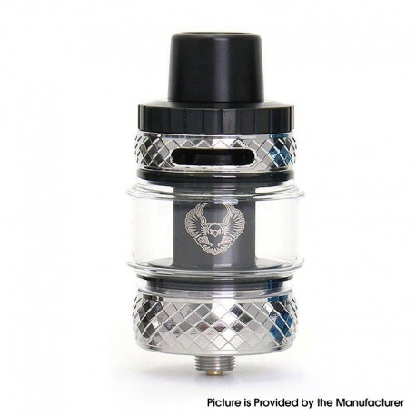 [Ships from Bonded Warehouse] Authentic HorizonTech Sakerz Master Sub Ohm Tank Atomizer - SS, 5ml / 3.5ml, 0.16 / 0.4ohm, 30mm