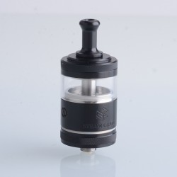 Authentic Steam Crave Aromamizer Classic MTL RTA Vape Atomizer - Black, 3.5ml, 0.8mm, 1.0mm, 1.5 mm, 2.0mm Air Pin, 23mm