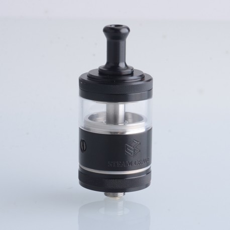 [Ships from Bonded Warehouse] Authentic Steam Crave Aromamizer Classic MTL RTA Atomizer - Black, 3.5ml, 23mm