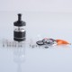 [Ships from Bonded Warehouse] Authentic Steam Crave Aromamizer Classic MTL RTA Atomizer - Black, 3.5ml, 23mm