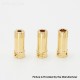 SXK PROtocol Atom Style Bridge RBA Replacement DL Airflow Pin - 2.0 + 2.5 + 3.0mm (3 PCS)