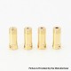 SXK PROtocol Atom Style Bridge RBA Replacement MTL Airflow Pin - 1.0 + 1.2 + 1.5 + 1.8mm (4 PCS)