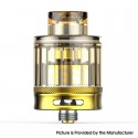 [Ships from Bonded Warehouse] Authentic Wotofo Gear V2 RTA Rebuildable Tank Atomizer - Gold, 3.5ml, SS+ PCTG, 24mm Diameter