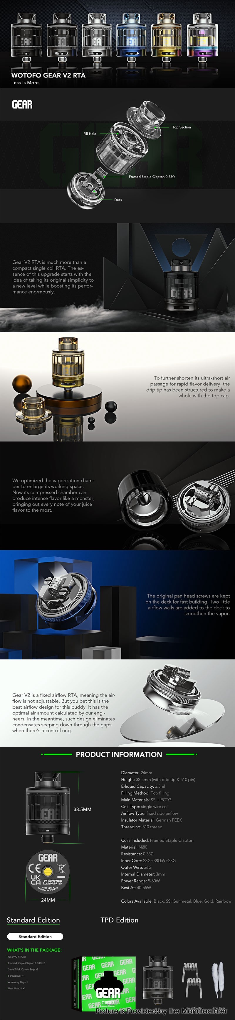 Wotofo gear v2 rta