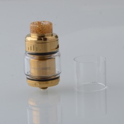 [Ships from Bonded Warehouse] Authentic OXVA Arbiter 2 RTA Rebuildable Tank Atomizer - Golden, 5ml, 26mm Diameter