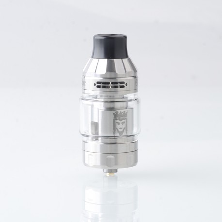 Authentic Vapefly Gunther Sub Ohm Tank Atomizer - Silver, 0.2ohm / 0.3ohm, 3.5ml / 5.0ml, 25.2mm Diameter