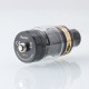 Authentic Vapefly Gunther Sub Ohm Tank Atomizer - Black + Gold, 0.2ohm / 0.3ohm, 3.5ml / 5.0ml, 25.2mm Diameter