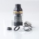 Authentic Vapefly Gunther Sub Ohm Tank Vape Atomizer - Black + Gold, 0.2ohm / 0.3ohm, 3.5ml / 5.0ml, 25.2mm Diameter