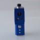 Authentic Ambition Mods and Sun box 2.0 60W Box Mod AIO Kit - Glamour Blue, 1~60W, 1 x 18650, Molen Bridge RBA / Boro Tank