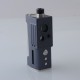 Authentic Ambition Mods and Sun box 2.0 60W Box Mod AIO Kit - Gunmetal, 1~60W, 1 x 18650, Molen Bridge RBA / Boro Tank