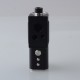 Authentic Ambition Mods and Sun box 2.0 60W Box Mod AIO Kit - Matte black, 1~60W, 1 x 18650, Molen Bridge RBA / Boro Tank