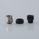 SXK Quantum Style Replacement Drip Tip for Billet Box / SXK BB Box Mod Kit - SS316 + PET + POM + PEI (1 Base + 3 Mouthpiece)