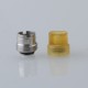 SXK Quantum Style Replacement Drip Tip for Billet Box / SXK BB Box Mod Kit - SS316 + PET + POM + PEI (1 Base + 3 Mouthpiece)