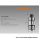 Authentic Aspire Nautilus 3²² 3 Tank Atomizer - Gun Metal, 0.3ohm / 1.0ohm, 3ml, 22mm Diameter