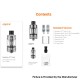 Authentic Aspire Nautilus 3²² 3 Tank Atomizer - Gun Metal, 0.3ohm / 1.0ohm, 3ml, 22mm Diameter