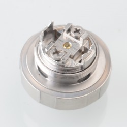 Authentic Steam Crave Mini Robot RTA Replacement Single Coil Build Deck - Silver