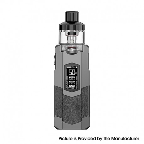 [Ships from Bonded Warehouse] Authentic VandyVape Unicorn 50W Box Mod Pod Kit - Gunmetal, 1600mAh, VW 5~50W, 4.0ml