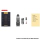 [Ships from Bonded Warehouse] Authentic VandyVape Unicorn 50W Box Mod Pod Kit - Gunmetal, 1600mAh, VW 5~50W, 4.0ml