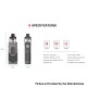 [Ships from Bonded Warehouse] Authentic VandyVape Unicorn 50W Box Mod Pod Kit - Black, 1600mAh, VW 5~50W, 4.0ml