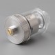 Authentic GAS Mods Kree V2 RTA Rebuildable Tank Atomizer - Silver, 22mm Diameter