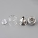 Authentic GAS Mods Kree V2 RTA Rebuildable Tank Atomizer - Silver, 22mm Diameter