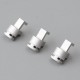 Authentic GAS Mods Kree V2 RTA Replacement Airflow Positive Pole Post - Silver, Stainless Steel (3 PCS)