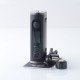 Authentic LostVape Grus 100W TC VW Box Mod - Black / Chopped Carbon Fiber, 5~100W, with Quest 2.0 Chipset