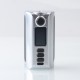 Authentic Dovpo Riva 200W TC VW Box Mod - Silver Black, 5~200W, 2 x 18650