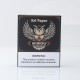 Authentic KSL Hibou MTL Tank Atomizer - Silver, 2ml, 0.6ohm / 1.2ohm / RBA Deck, 22mm Diameter