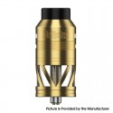 [Ships from Bonded Warehouse] Authentic Hellvape Helheim S RDTA Atomizer - Gold, 5.0ml, DL / MTL , 25mm