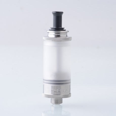 Authentic Auguse ERA S RTA Rebuildable Tank Atomizer - Silver, 0.9mm / 1.1mm / 1.3mm / 1.5mm Air Pin, 16mm Diameter