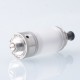 Authentic Auguse ERA S RTA Rebuildable Tank Vape Atomizer - Silver, 0.9mm / 1.1mm / 1.3mm / 1.5mm Air Pin, 16mm Diameter