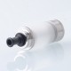 Authentic Auguse ERA S RTA Rebuildable Tank Vape Atomizer - Silver, 0.9mm / 1.1mm / 1.3mm / 1.5mm Air Pin, 16mm Diameter