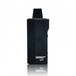 Authentic Dazzleaf Herbii Pro Dry Herb Vaporizer - Black, 2500mAh, 1.6ml, 140~510'F (60~265'C)