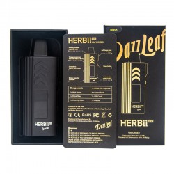 original Dazzleaf Herbii Pro Dry Herb Vaporizer