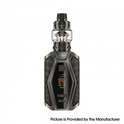 [Ships from Bonded Warehouse] Authentic Uwell Valyrian III 3 200W VW Box Mod + Atomizer Kit - Midnight Black, VW 5~200W