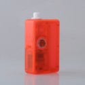 [Ships from Bonded Warehouse] Authentic VandyVape Pulse 80W VW AIO Kit - Frosted Red, 5~80W, 3.7ml RBA Pod / 5ml Pod Cartridge