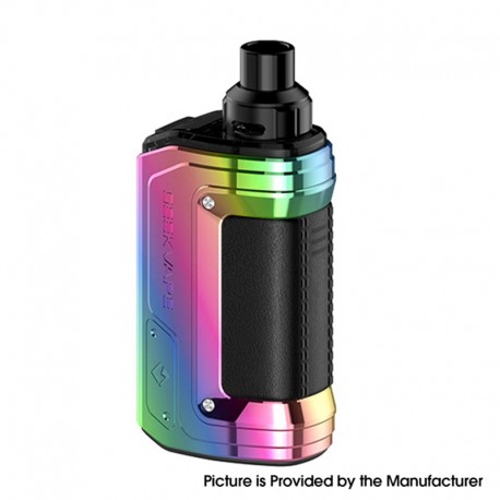 [Ships from Bonded Warehouse] Authentic GeekVape H45 Aegis Hero 2 45W Pod System Mod Kit - Rainbow, 1400mAh, 5~45W, 4ml