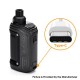 [Ships from Bonded Warehouse] Authentic GeekVape H45 Aegis Hero 2 45W Pod System Mod Kit - Gunmetal, 1400mAh, 5~45W, 4ml