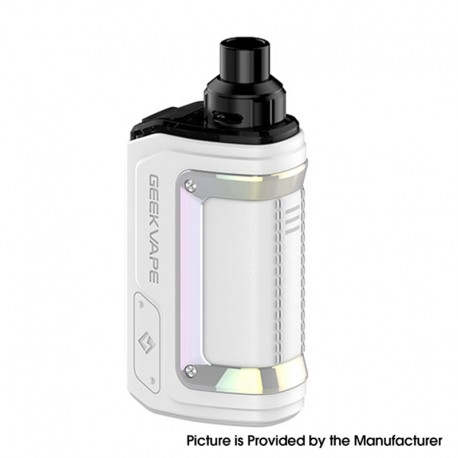 [Ships from Bonded Warehouse] Authentic GeekVape H45 Aegis Hero 2 45W Pod System Mod Kit - White, 1400mAh, 5~45W, 4ml