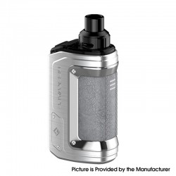 [Ships from Bonded Warehouse] Authentic GeekVape H45 Aegis Hero 2 45W Pod System Mod Kit - Silver, 1400mAh, 5~45W, 4ml