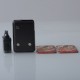 Authentic Smoant Charon Baby Plus Pod System Vape Kit - Gunmetal Lion, 1000mAh, 3.5ml, 0.6ohm